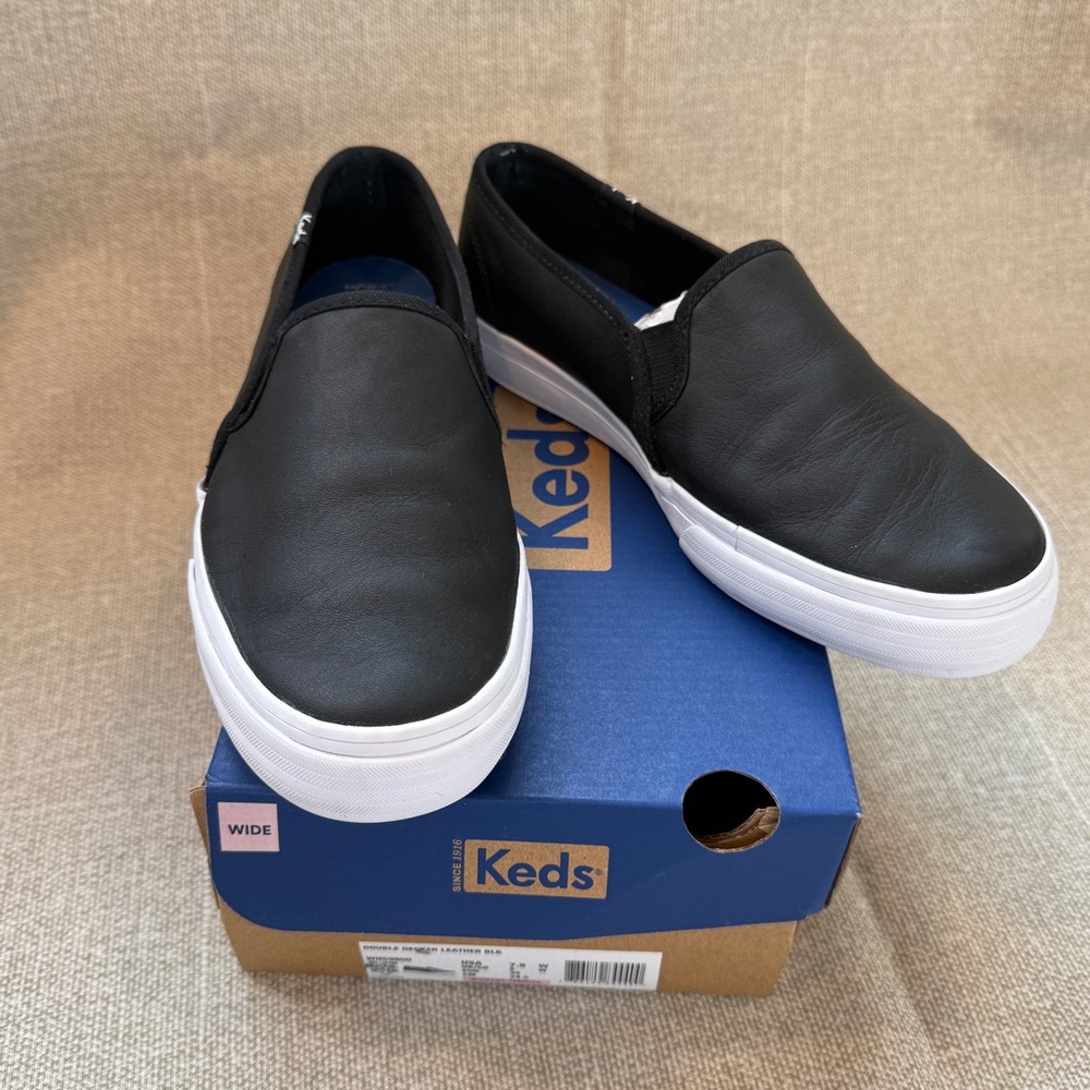 Keds Double Decker Slip On Shoe 7.5 Wide